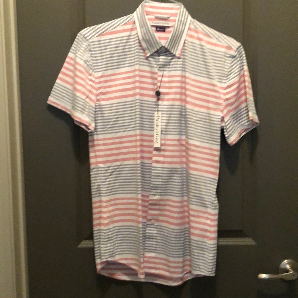 Paisley & Gray Slim Fit Button down collar shirt